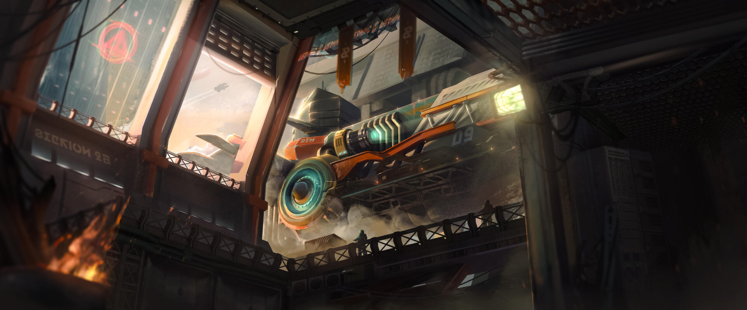 Dust Cargo Docking Station