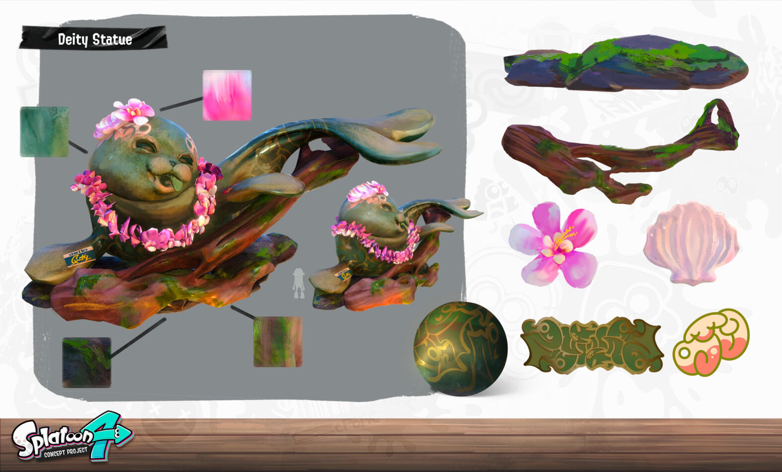 Splatoon 4 Seal Statue