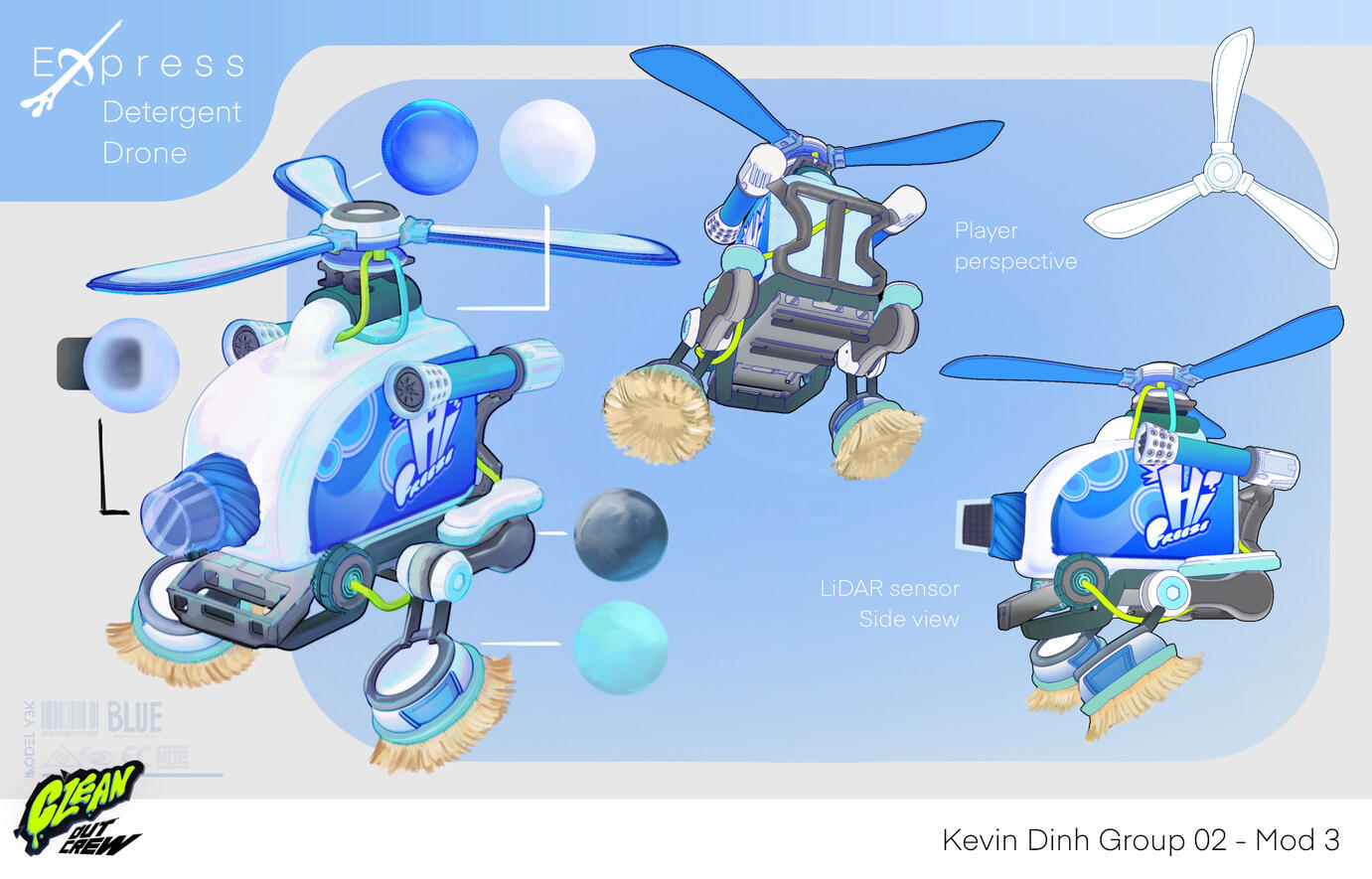 Detergent Drone