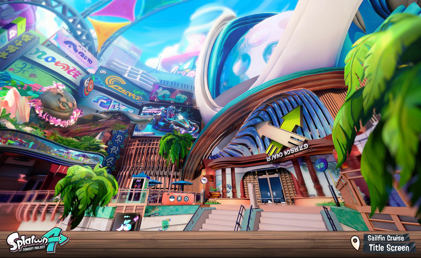 Splatoon 4 Lobby