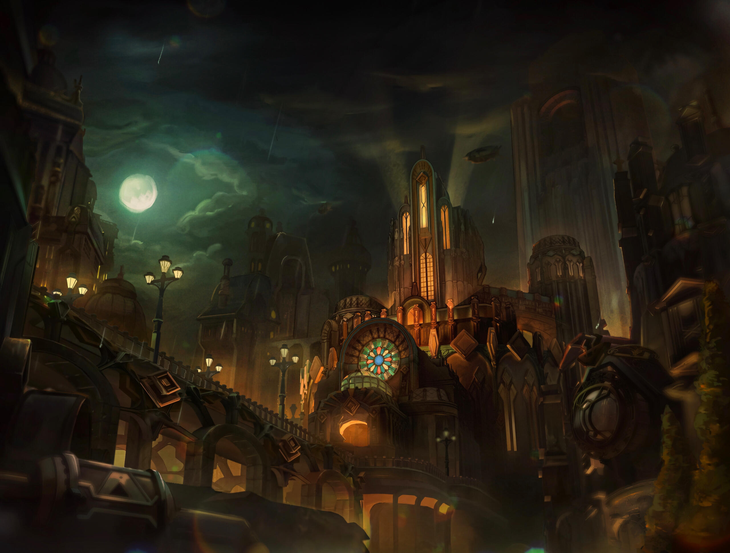 Arc Citadel Establishing Shot